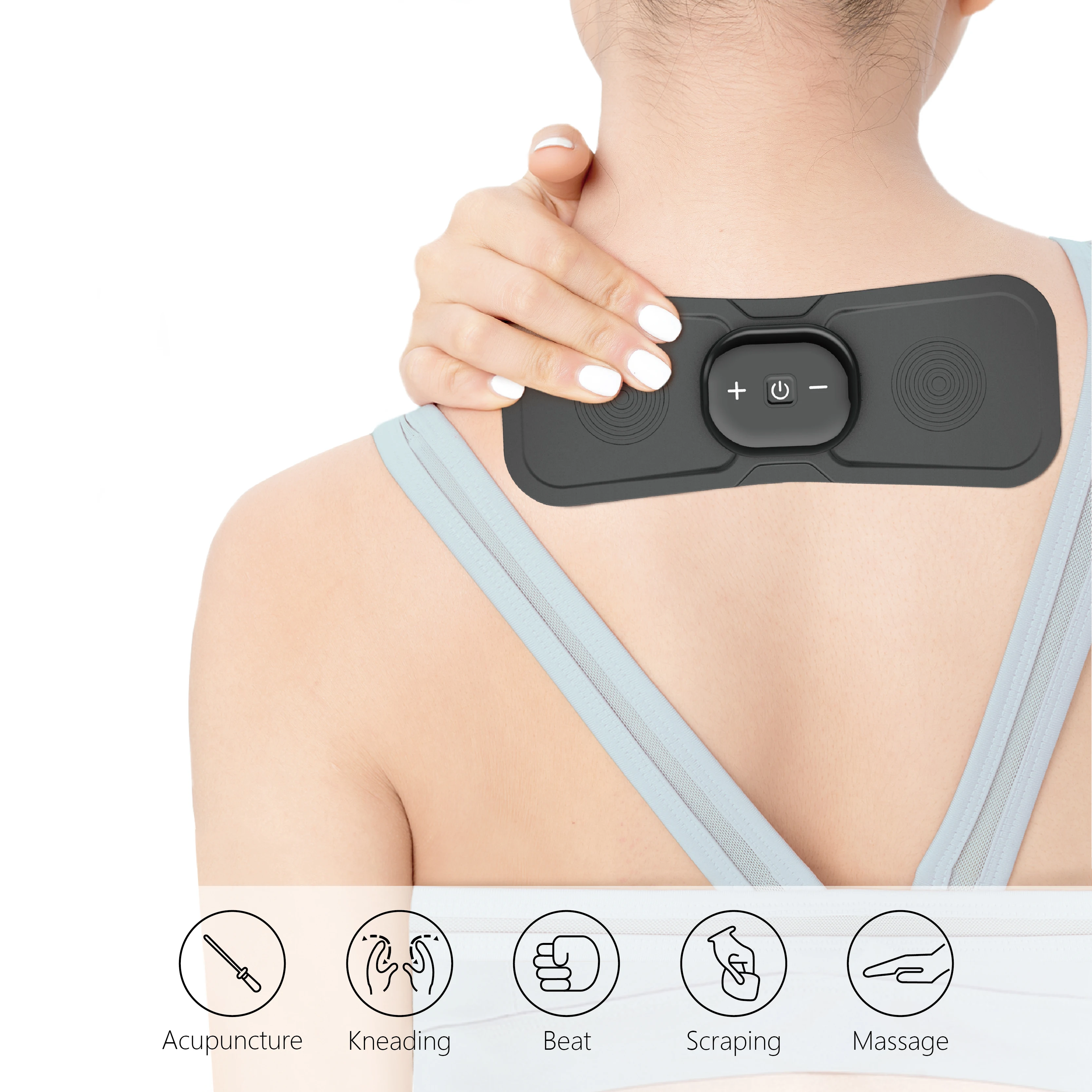 EMS Tens Electrode Pads Electronic Stimulation Muscle Wireless Ems For Body Massage Guasha Physiotherapy