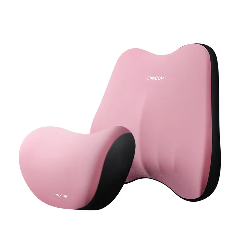 Fur Plush Interior Accessories Decoration Waist Restraint Seat Cushion Neck Pillow Memory Foam Pillows Cushions Massage Pillows