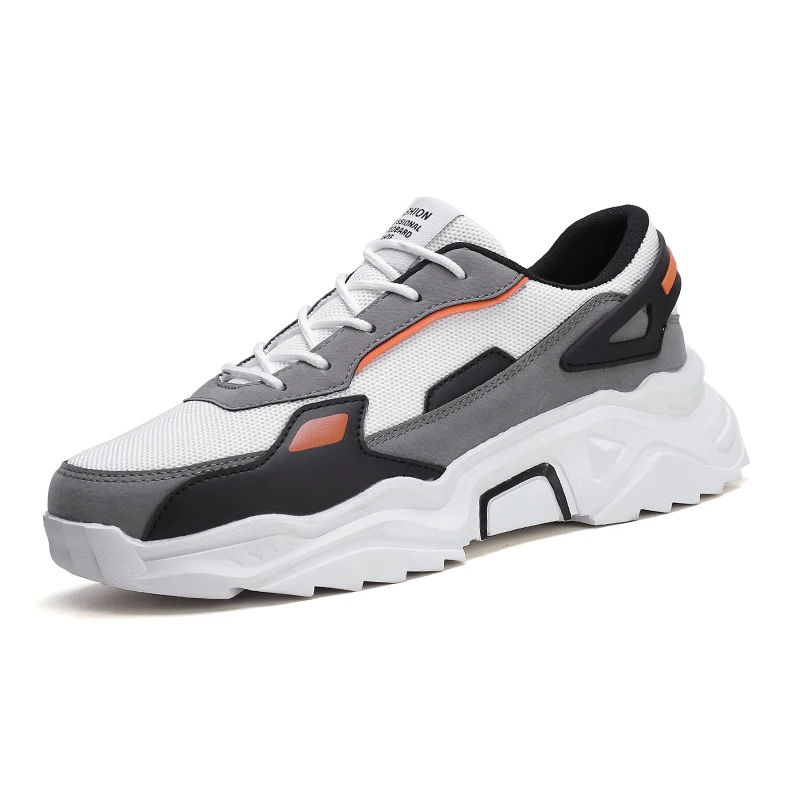 Оптовая продажа кроссовки из натуральной кожи с сеточкой разноцветные плоские для девушек и мужчин