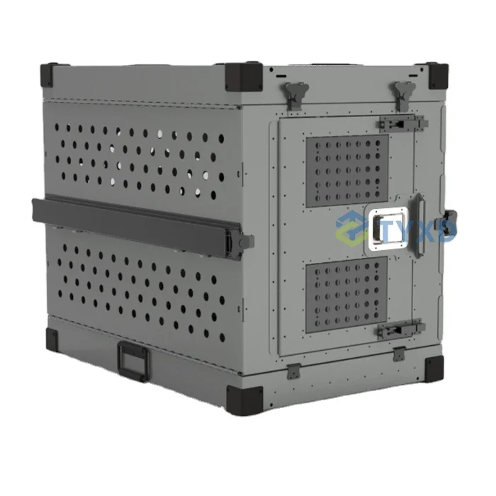 Small,Medium,Large,X Large,XXL Stackable The Best Heavy Duty Collapsible Dog Travel Crate Anxiety Foldable Pet House Cage