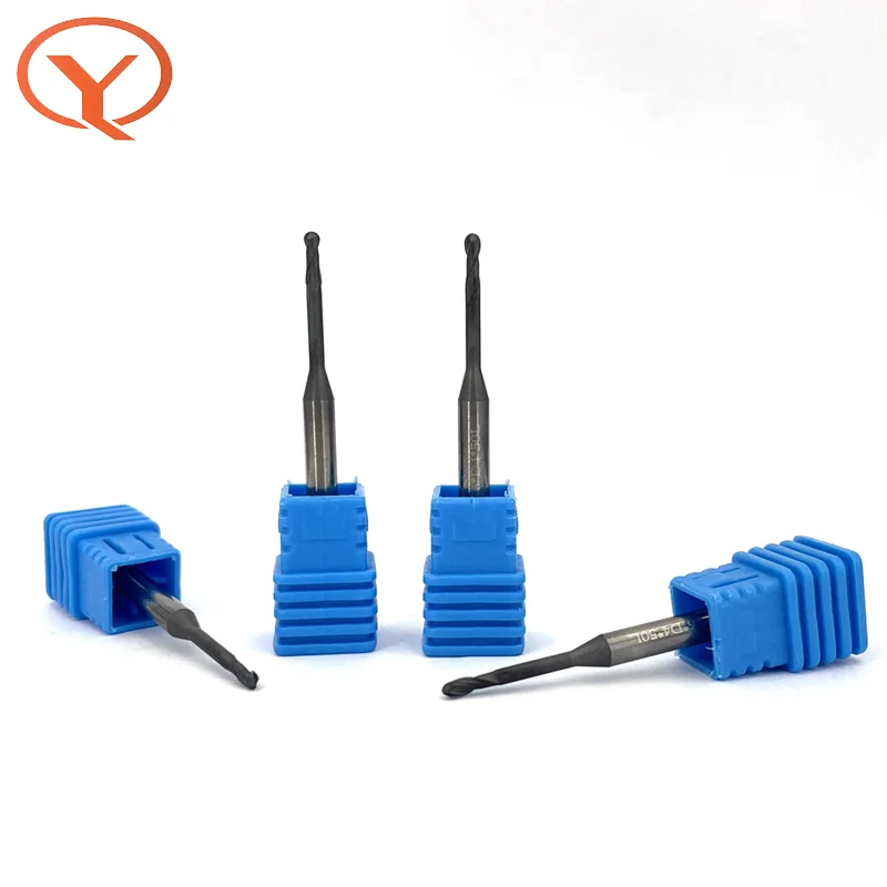 Qiye Free Shipping Diamond denture burs dental end mill Denture end mill