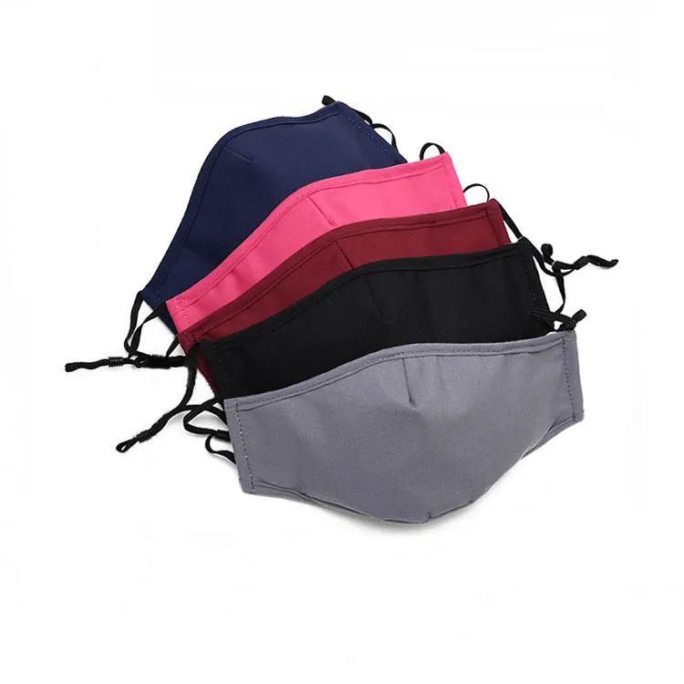 Cotton Face cover For Protection OEM customized color Washable Cloth fashion Adult Children face masks