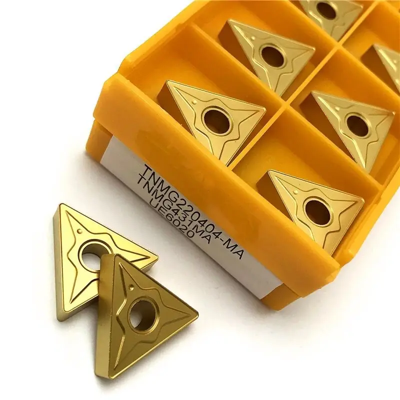 High Quality Long Life Time Cutting Tools Tnmg160404 Tm Tnmg160408 Ma Turning Lathe Tnmg 160404 160412 Mt Tt8125 Carbide Inserts