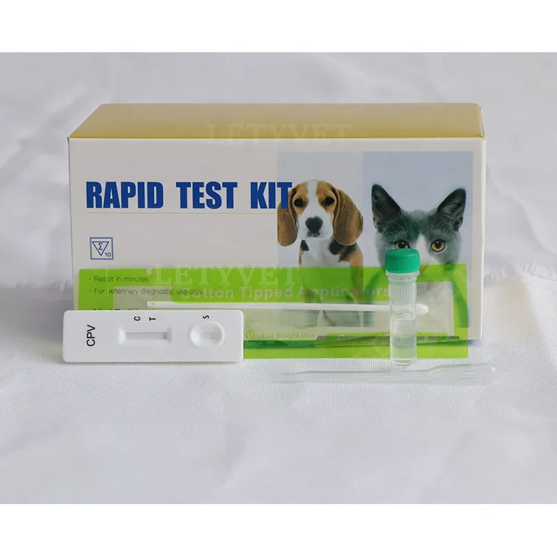 Cheapest price Factory price Vet Canine Parvo Virus Antigen Test CPV Ag Test pet test kit
