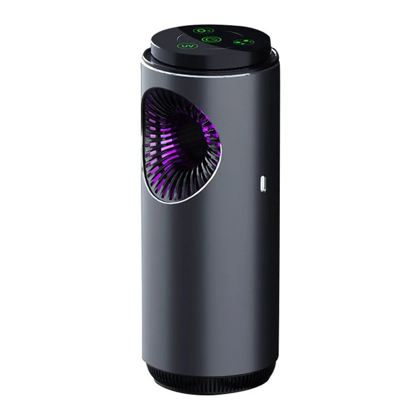 OEM Portable Filterless Air Cleaner with 6000mAh Battery Smart Car Air Purifier for Car  Pet House and Hunting