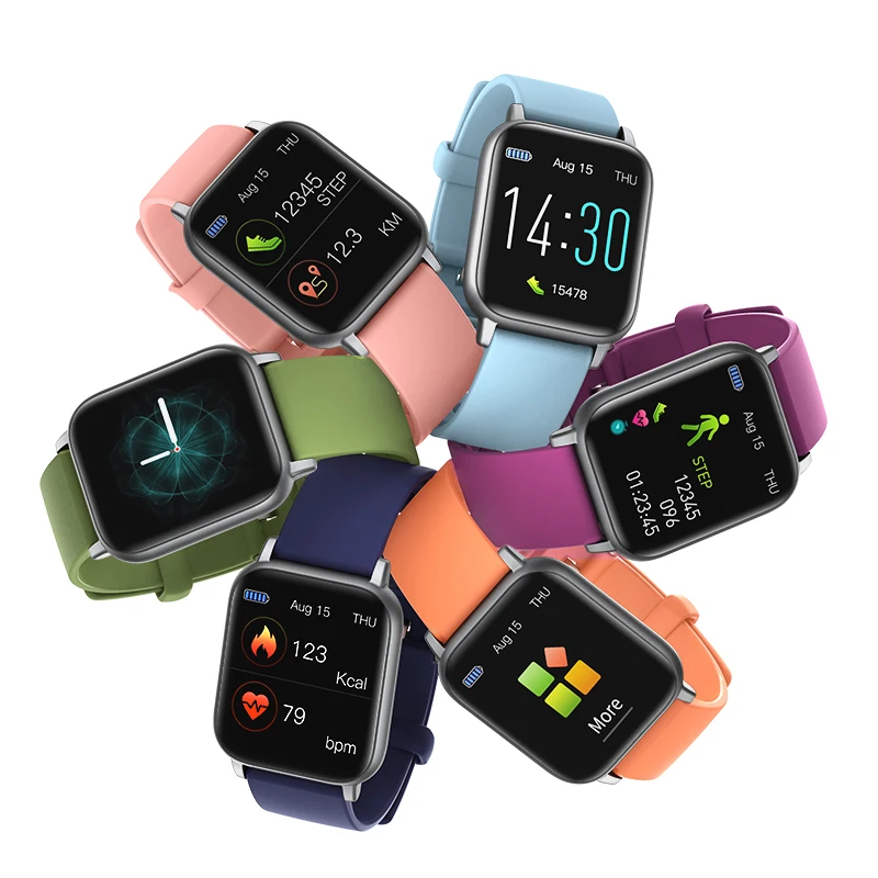 Fitness Watch reloj inteligente Smartwatch 2021 Temperature Heart Rate Monitoring Multi Sport Modes Smart Watch S50