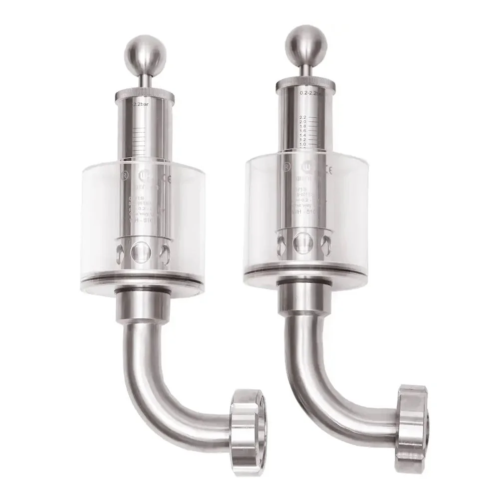 Factory Sale Sanitary Stainless Steel Beer Regulating Valve SS304 Safety Valve