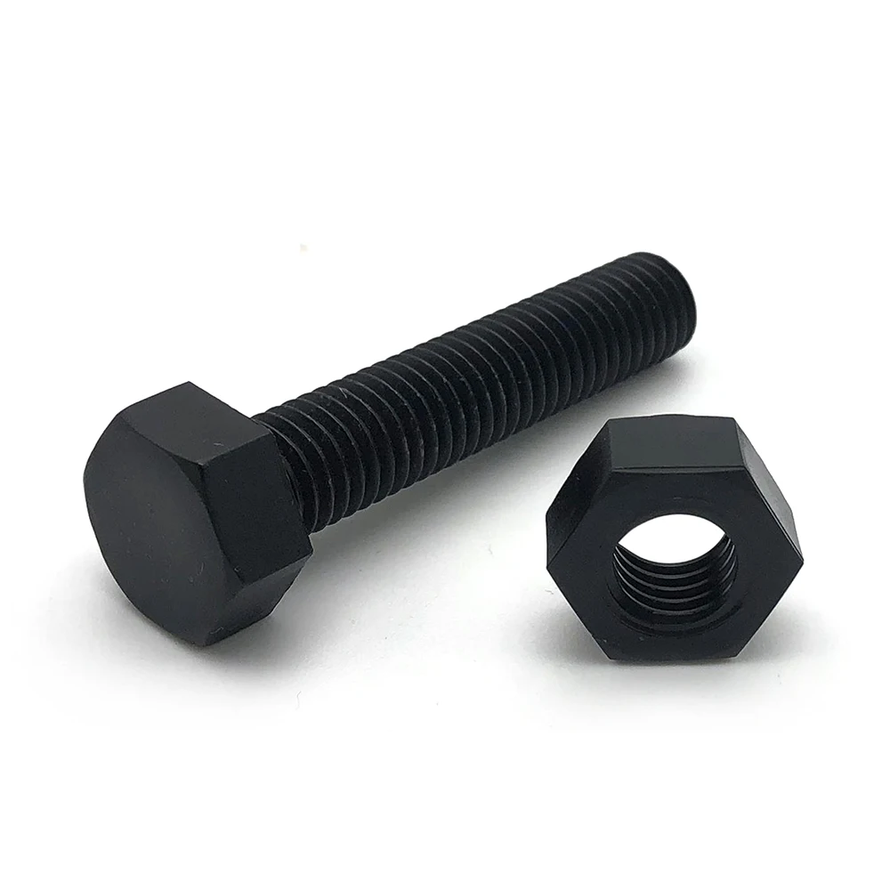 Chinese factory supply plastic hex head screw Plastic bolt PA66 nylon screw Plastic bolt and nut hexagonal screws factory