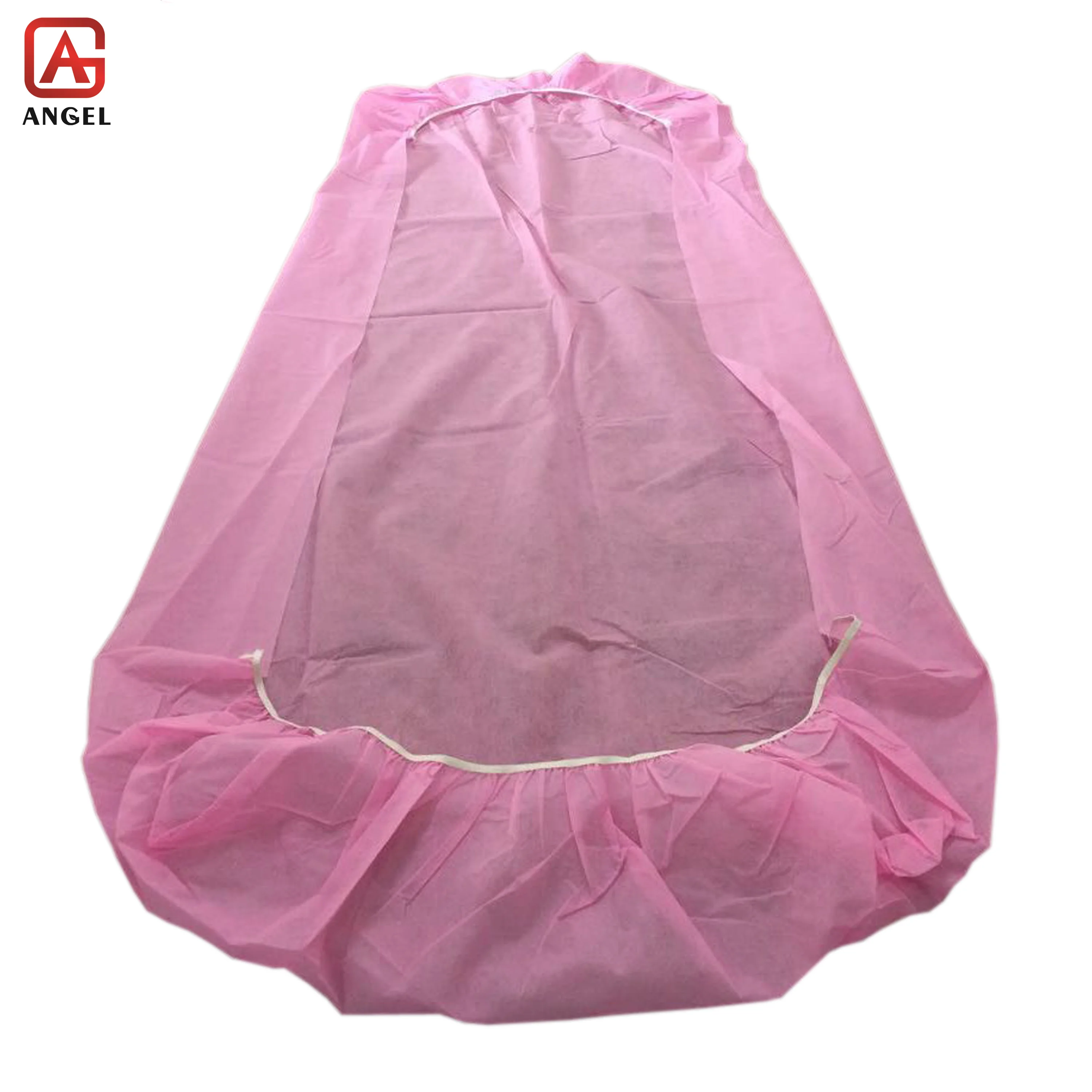 Wholesale Bedspread Nonwoven Fabric Bed Cover Elastic Massage Bed Cover