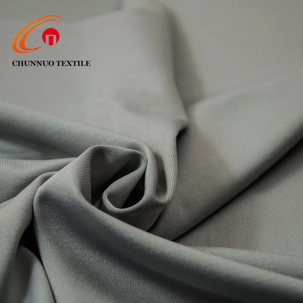 90% полиэфирная трикотажная одиночный Джерси для спортивные Леггинсы 4 способ Stretch10 % спандекс спортивная ткань полиэстер + 10% гладкокрашеные