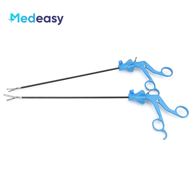 Laparoscopic Reusable Surgery Grasper 5mm Medical Laparoscopy Surgical Grasping Instruments Blue Handle