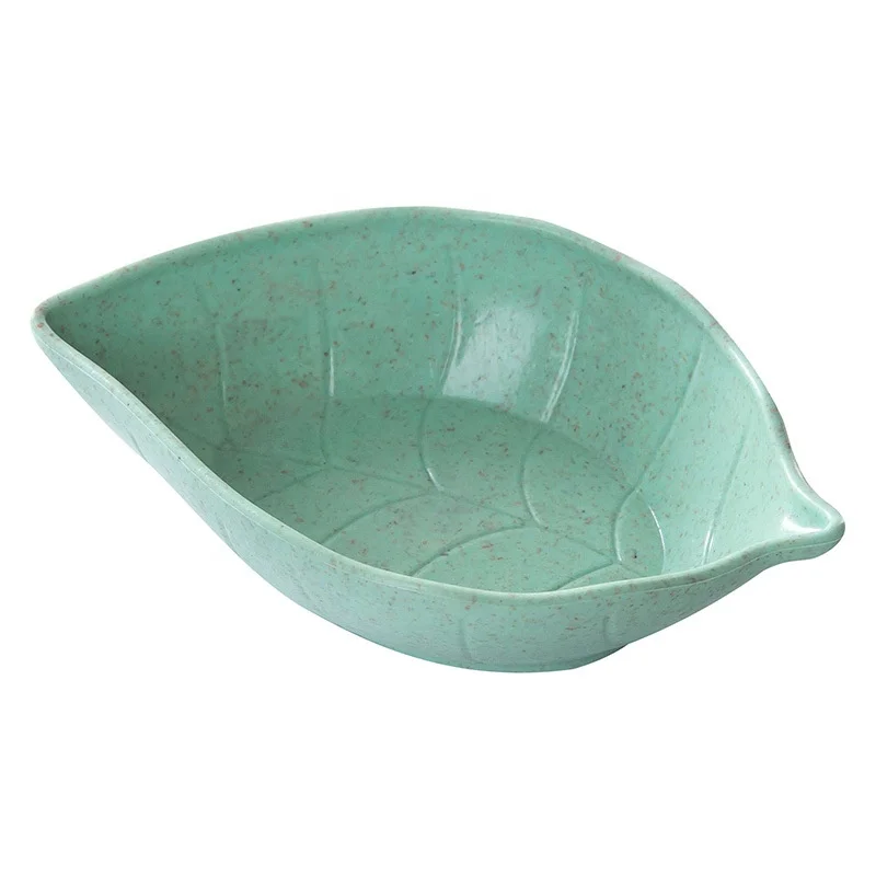 Cute Wheat Straw Seasoning Sauce Dish Dining Small Creative Kitchen Tableware Snack Plate Dish