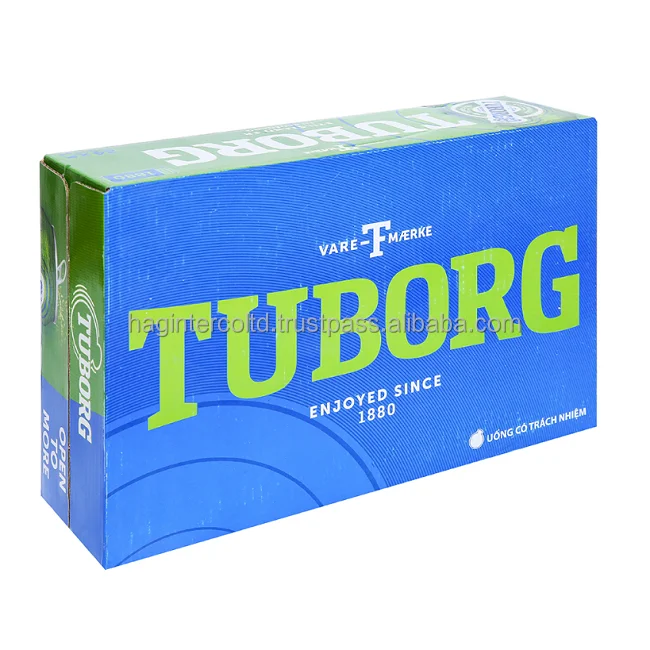 Банка для пива туборга 330