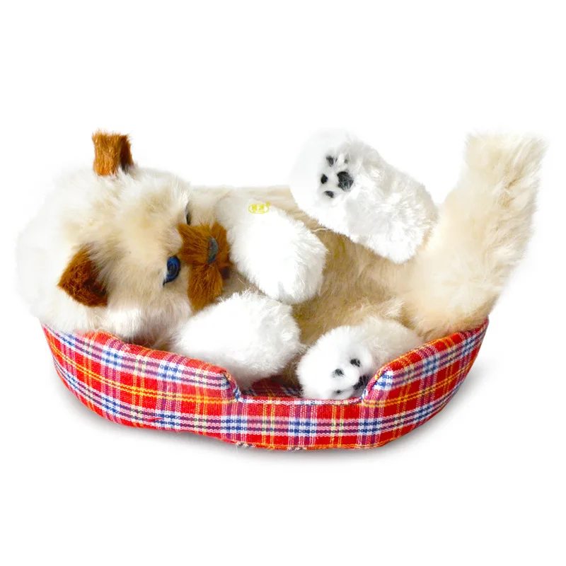 Simulated cat handicraft simulation of the animal model