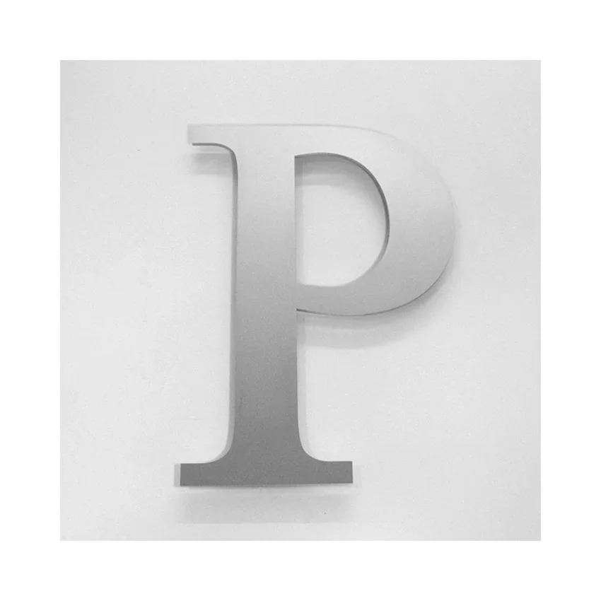 High Quality Custom Logo Diy Metal Alphabets 3D Letter Sign Stainless Steel Metal Letter