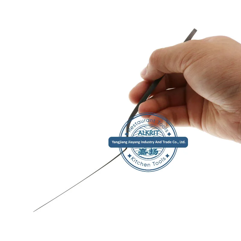 (ALST-CPS001) high quality whole steel precise flexible plating spatula with spring and thin blade palette knife