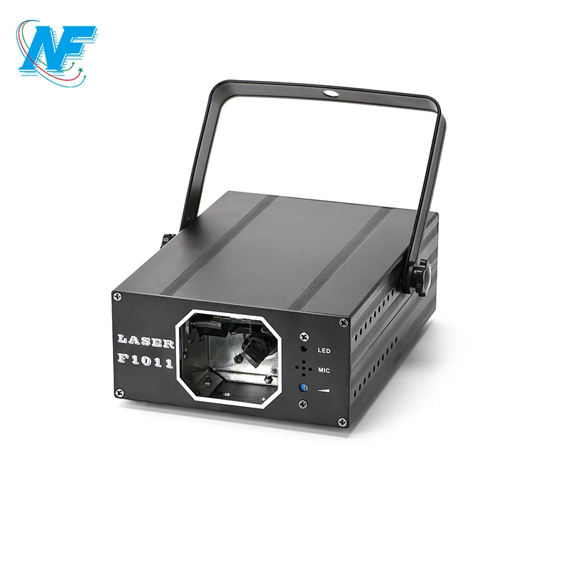 Сценический лазер dmx512 360 МВт rgb шаговый двигатель Лазерное освещение для