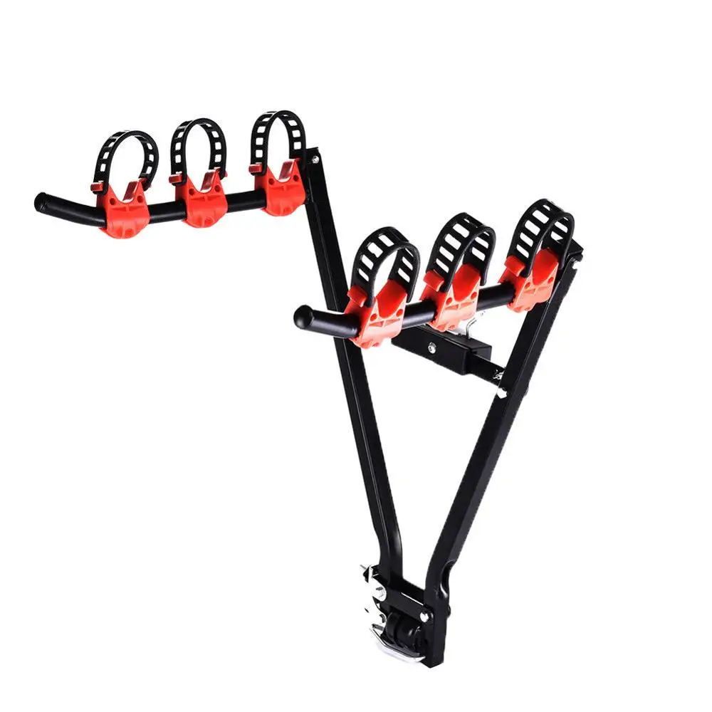 Universal V-shape Rack Stand Foldable Car Bicycle Rear Carrier