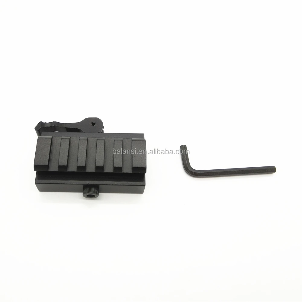 5 slots Low Profile Picatinny Riser Mount with Quick Release