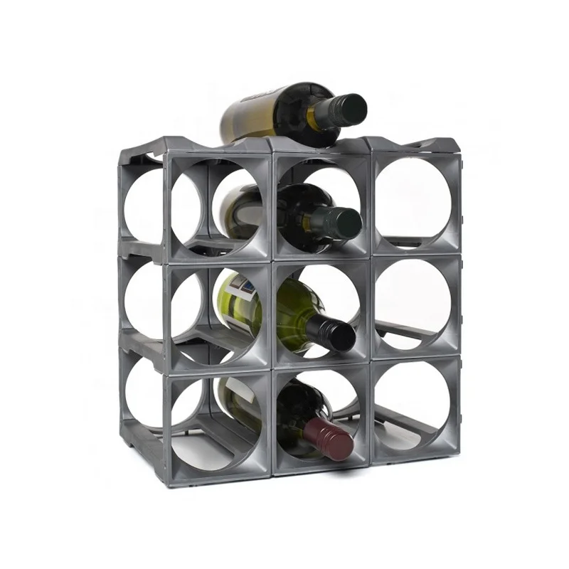 Винтажная деревянная винтажная полка для бутылок в рустикальном стиле оптом