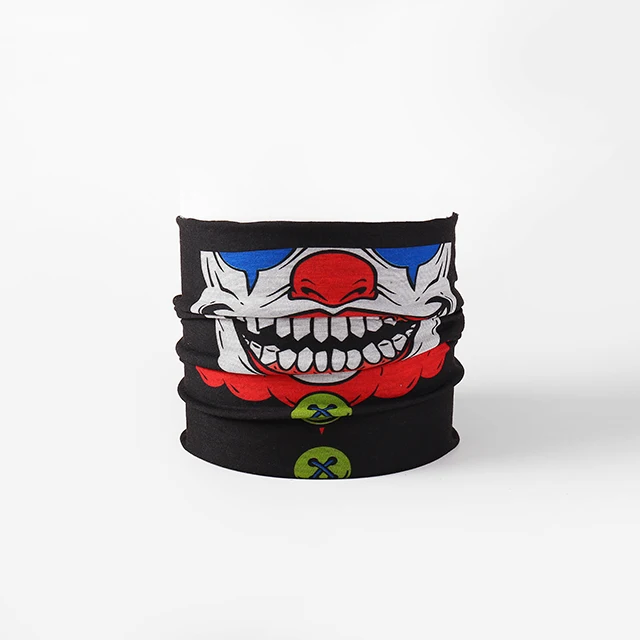 
outdoor activities windproof neck tube scarf custom uv fish gaiter seamless bandana 