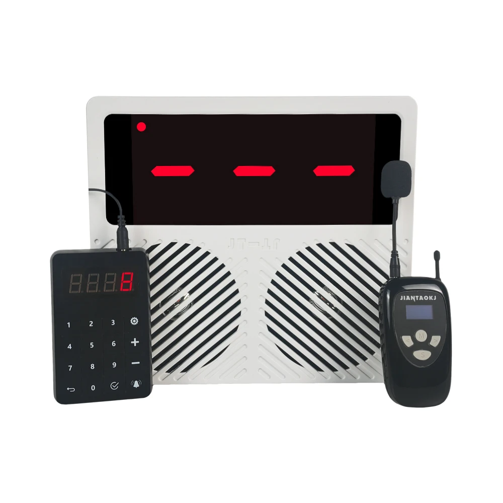 Speak Directly Restaurant Hospital Bank Clinic Waiting Number Broadcast Display Keypad Caller Queue Management Calling System