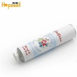 Manufacturer ISO empty ointment aluminum packaging tube cosmetic tubes 50ml