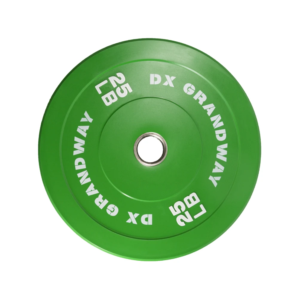 5 10 15 20 25 KG  Camouflage Bumper Weight Plate weight plate for Gym fitness Wholesale Gym Equipment Weightlifting