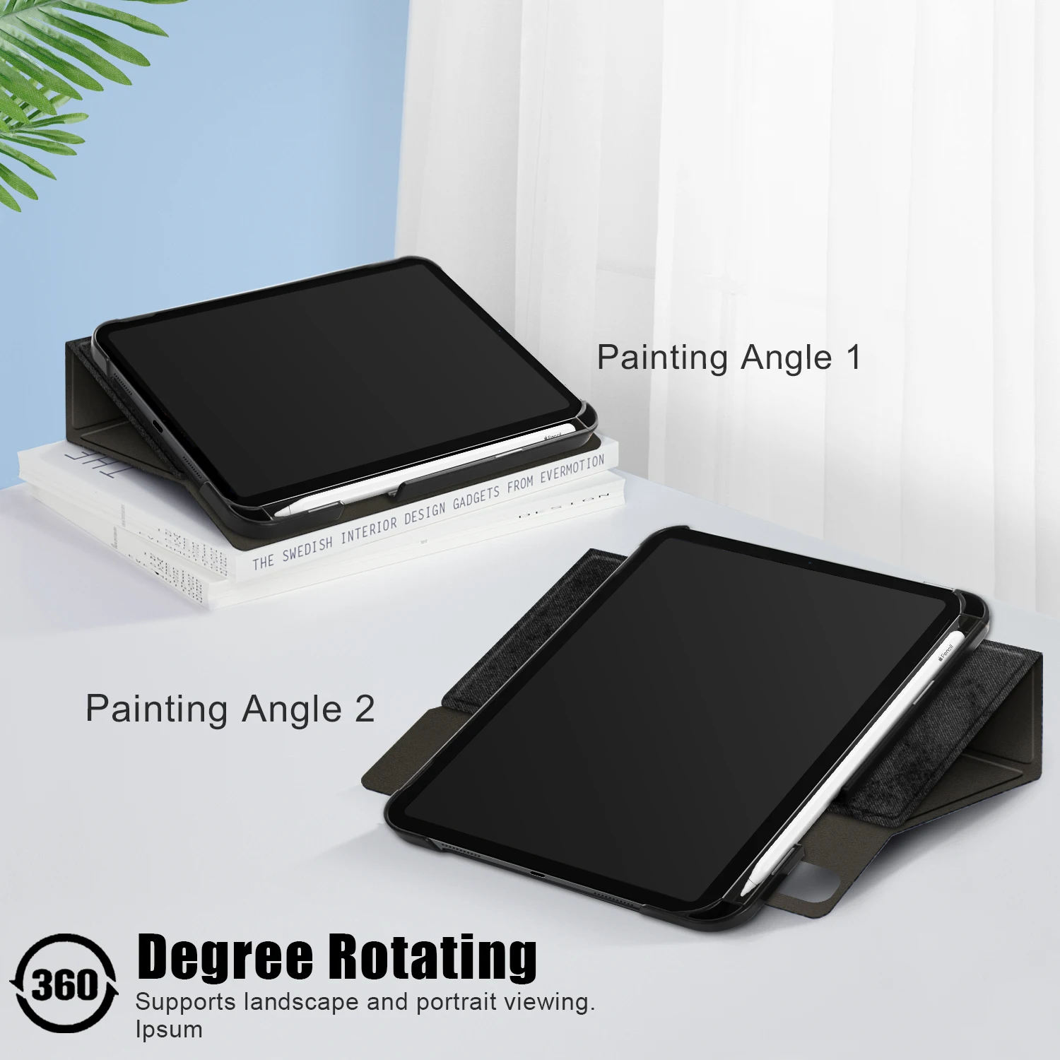 Вращающийся чехол из искусственной кожи для iPad Mini 6, Магнитный чехол, Умный Магнитный чехол для планшета, кожаный чехол-книжка для iPad Mini 6