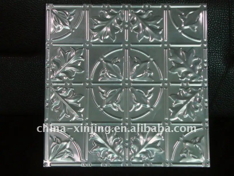 Lotus flower pattern metal ceiling/ Elegant decoration materials