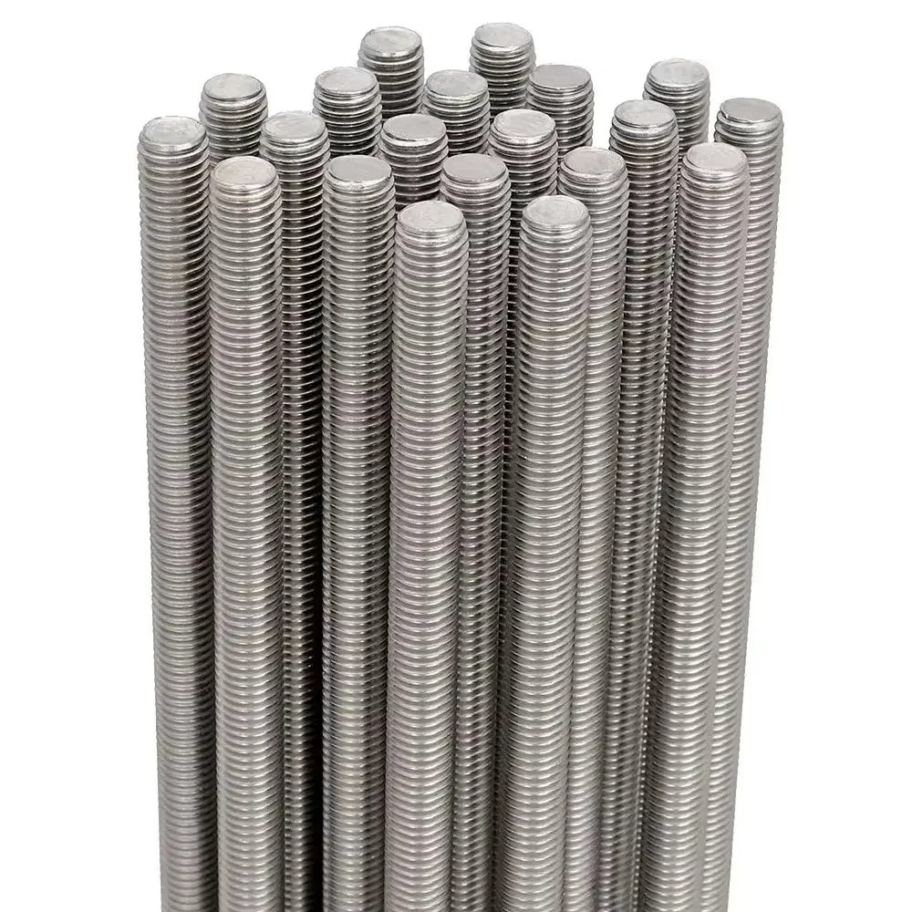 Hot Selling DIN975 M8 Full Thread Rod/Stud Bolt Brass/Copper Steel with Black/Zinc Finish Metric Measurement System