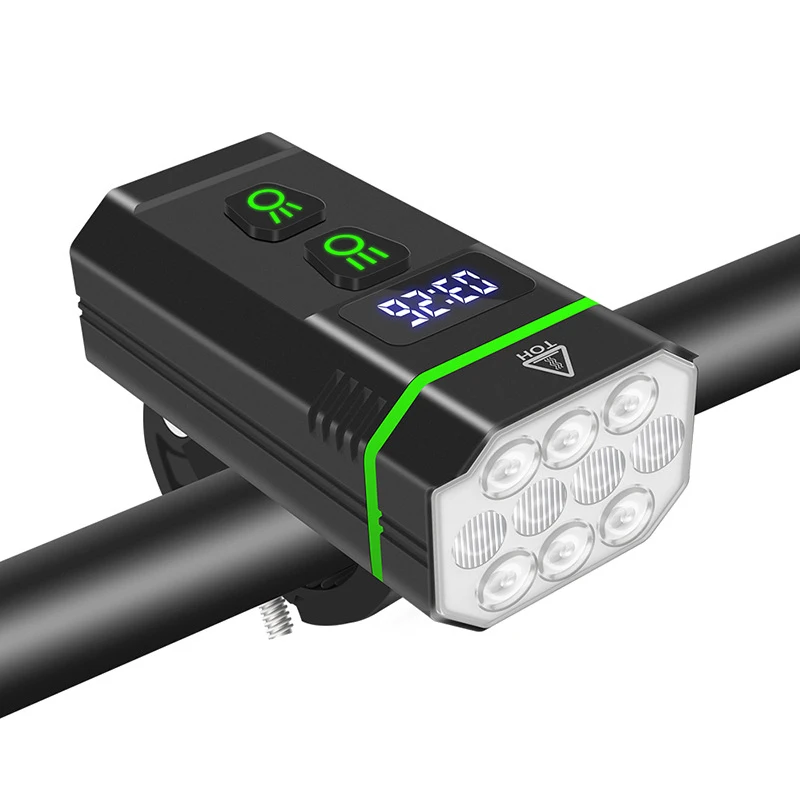 high quality universal night riding bicycle headlight bike light headlight riding safety flashing lamp LED USB rechargeable