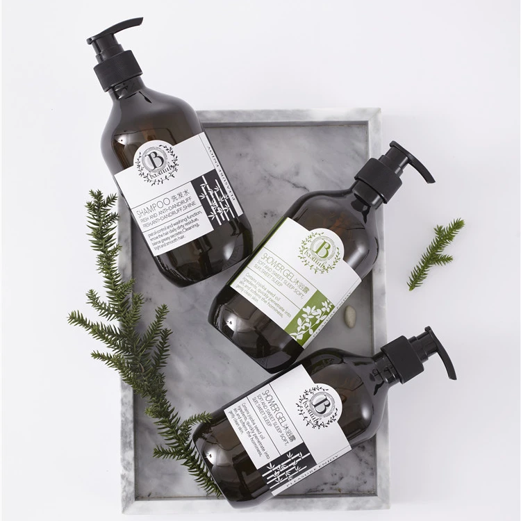 BASINUB 500ML Hair Washing New Design European Themed Design Manufacturer Bathroom Shampoo