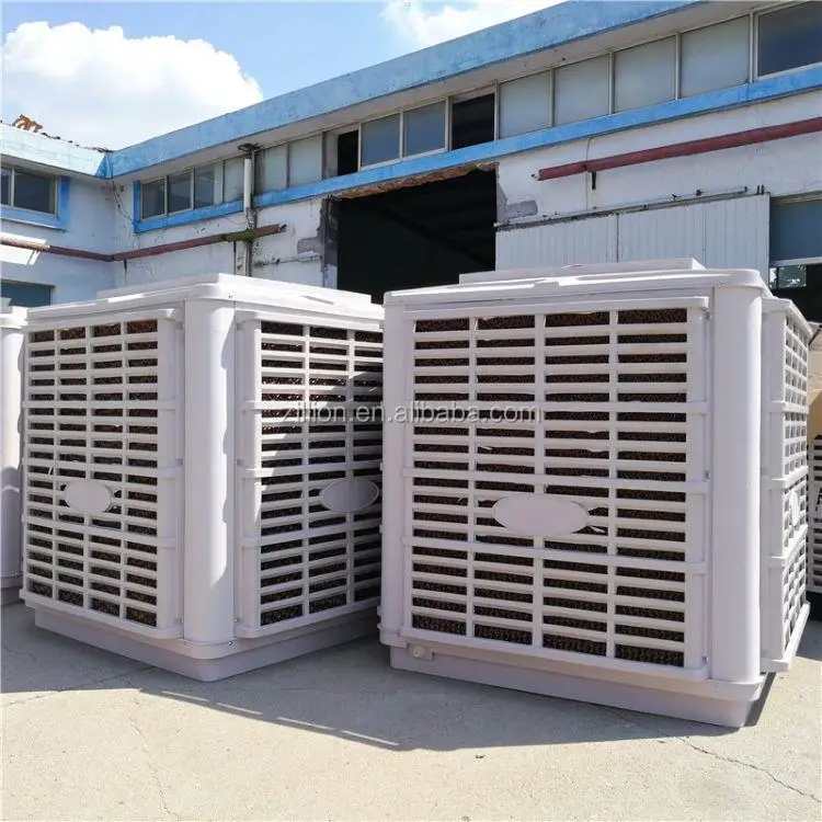 Factory price air cooler Industrial Air Conditioners with solar panel for greenhouse