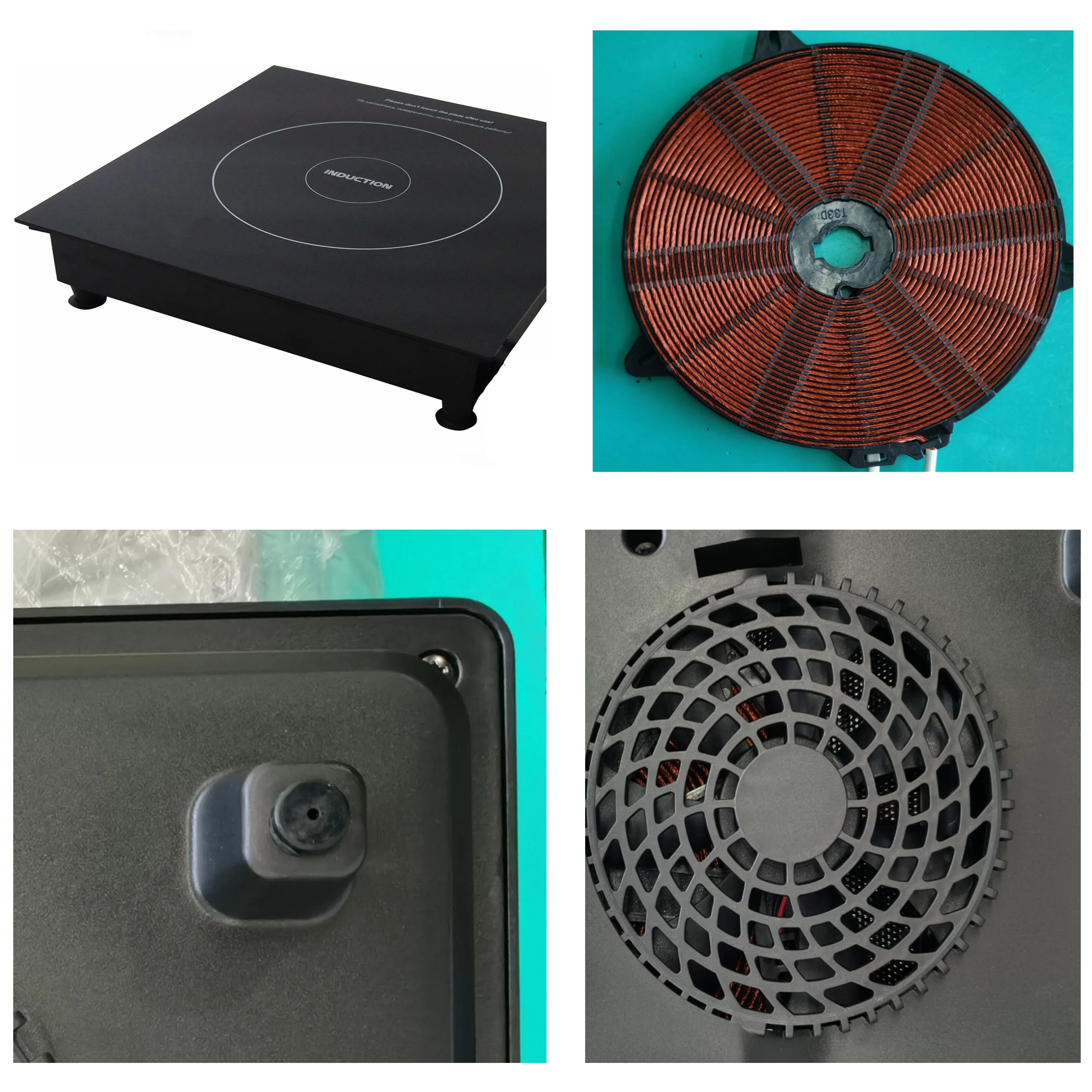 Hot Sales Built-in 1 Burner 220V Induction Cooker Wire Control Cooktop Hot Pot High Quality Stove Plastic Cookers Heater