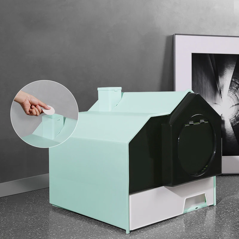 hot sale smart cat litter box multifunction anti-pinch automatic self-cleaning cat litter box