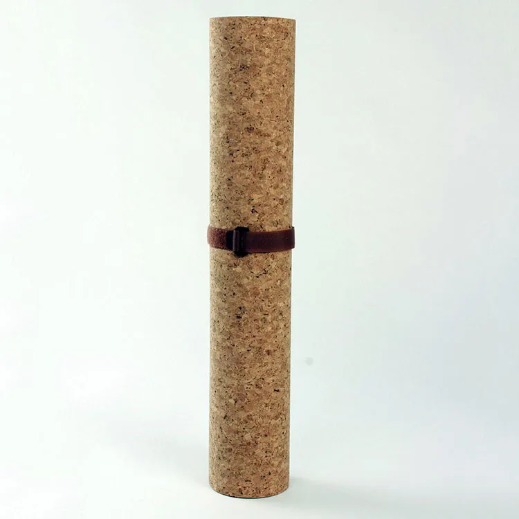 2024 Light Soft Hot 1mm Organic 100% Cork Sustainable Yoga Mat