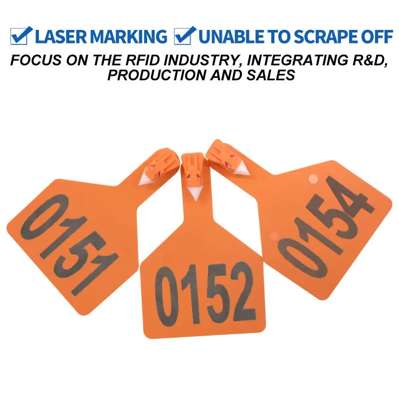 HED-ET117 customization animal tag for cattle ear tag manufacturer animal ear tag equipements