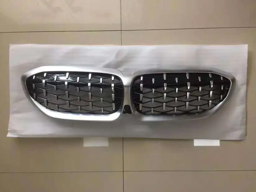 New Glossy Black Car Mesh Grille With Night Gypsophila For G20 G28 2-Slat Front Air Intake Grille