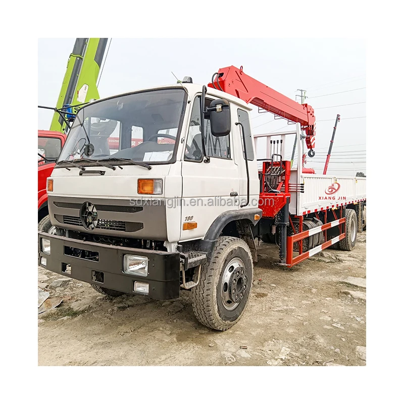 truck crane 3T 5T 6T manipulator mini pickup Mounted Crane 4 ton Truck Cranes