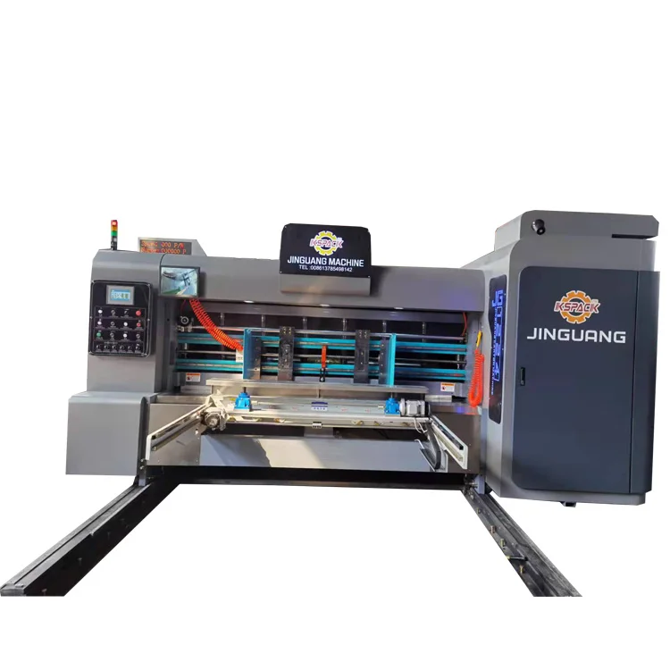 5 Ply Corrugated Box Printer Rotary Slotter Die Cutter