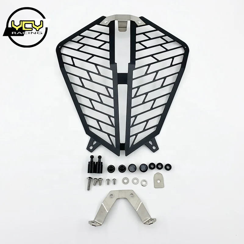 Great quality motorcycle headlight grille protection cover large lampshade for ktm 790 adventure/r/s 2019 2020