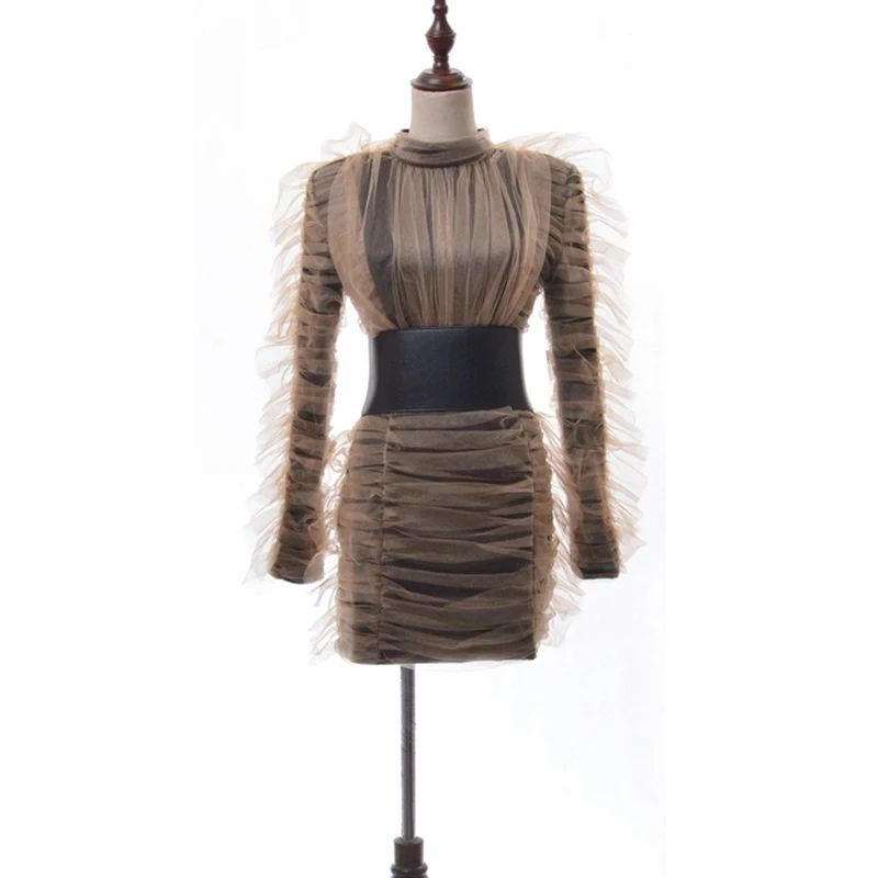 Miying New Gold Long Pary Dresses Women Lady Elegant Casual Party Evening Dress For Lady