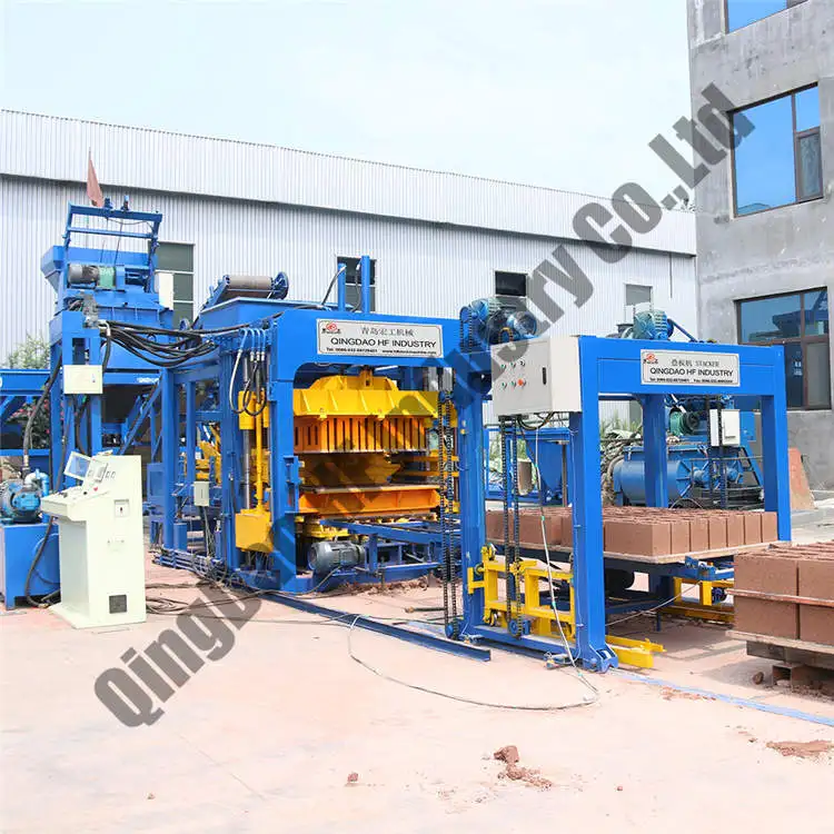 QT10-15 high block output automatic Siemens Yuken hydraulic cement different blocks hollow solid paver block brickmaking machine