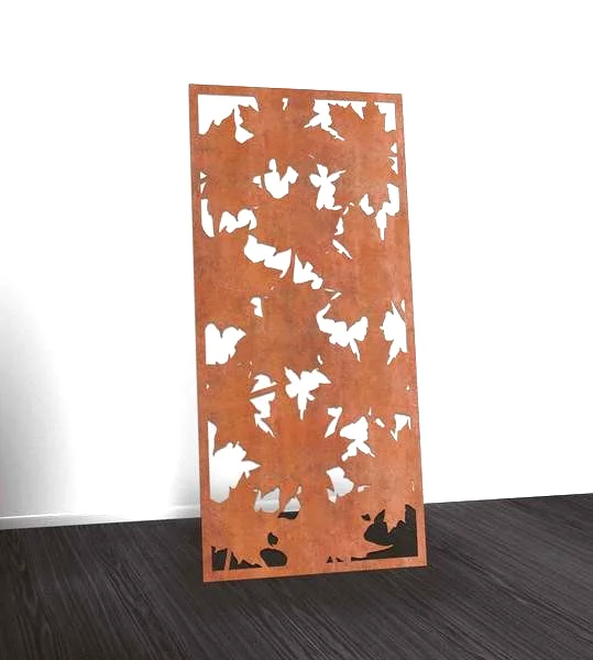 Factory Metal Screens And Partitions Garden Decorative Privacy Screen Panels