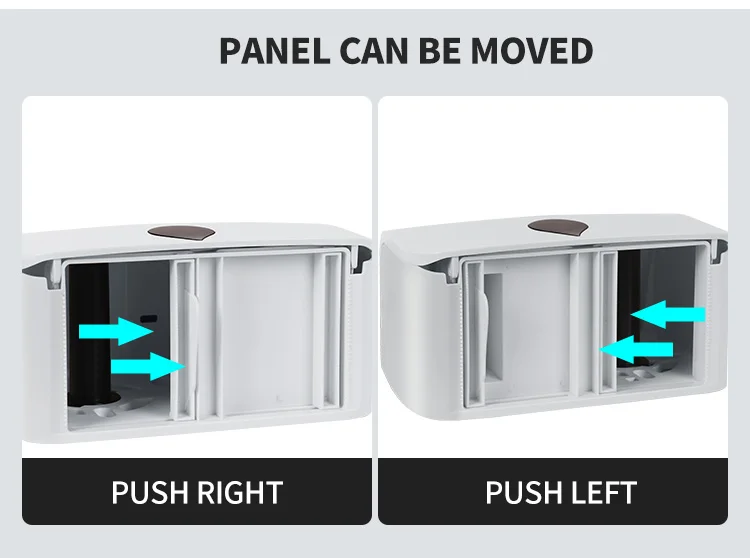 CDWK tissue holder standing toilet paper holder bathroom with phone shelf