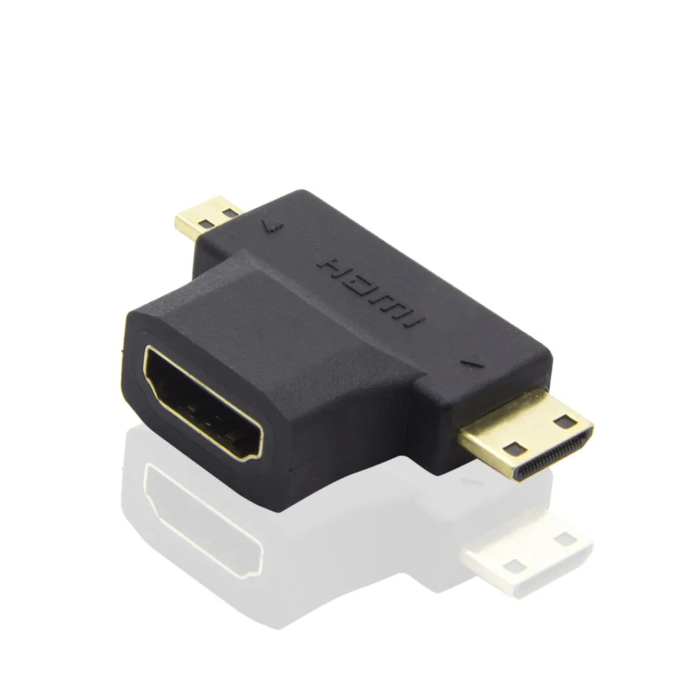 
Original Manufacturer Mini to Micro to HDMI A female 3 in 1 HDMI Cable 