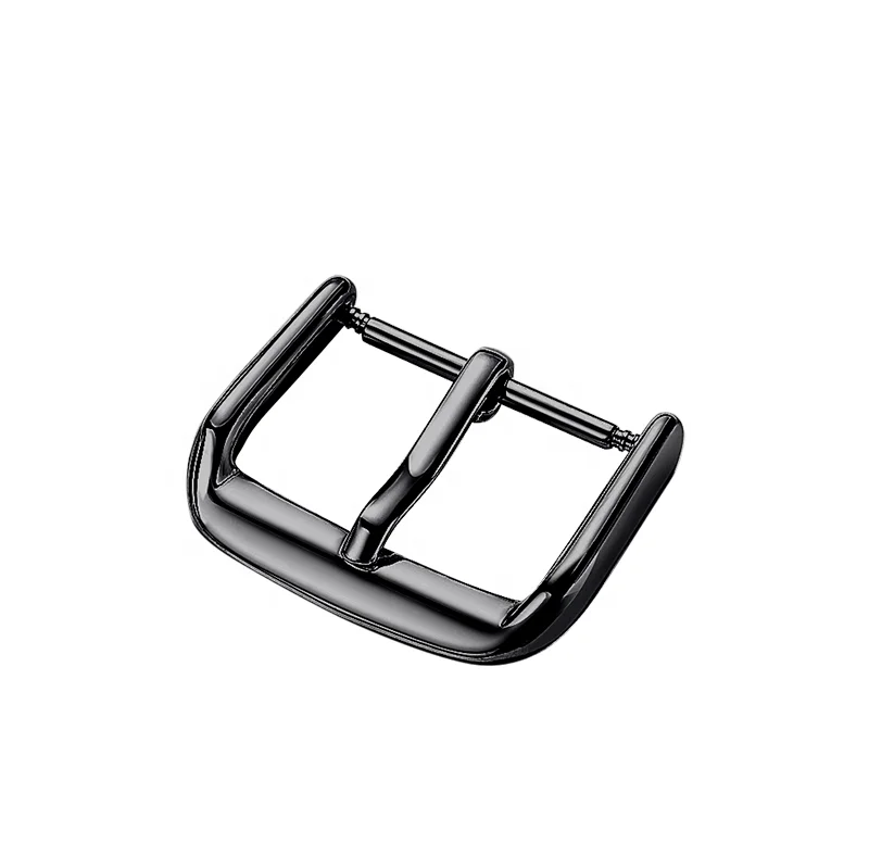 High Quality Stainless Steel Pin Buckle Leather Strap Buckle for  Watch band Buckle Accessories Clasp watch parts