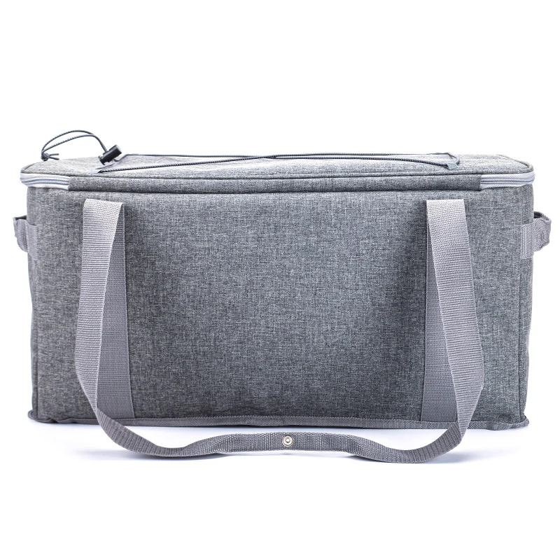 Hot Selling RPET Aluminum Foil Custom Tote Bag Thermal Insulated Cooler Beach Picnic Bag For Food Beer Wine