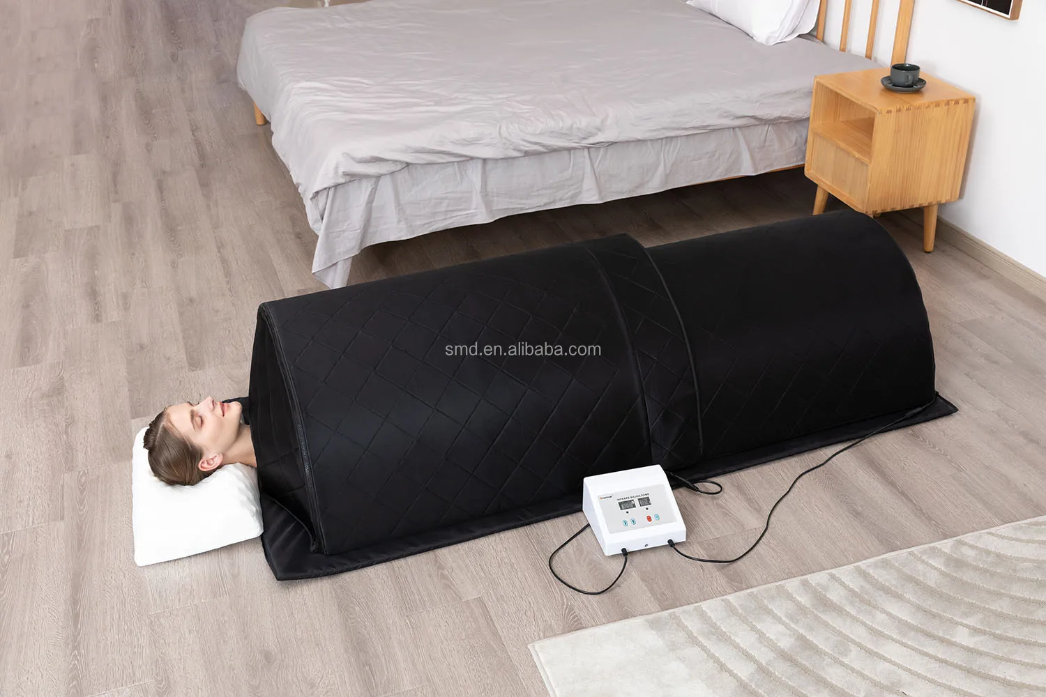 Full Body Laying Down Beauty Spa Portable Far Infrared Sauna Dome